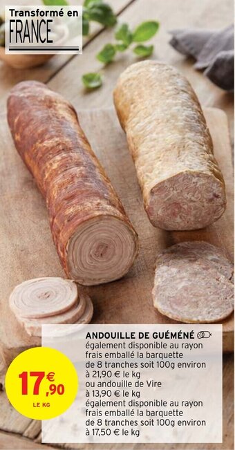 Intermarché Hyper Andouille de guéméné offre