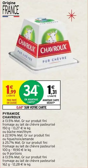 Intermarché Hyper Pyramide CHAVROUX offre