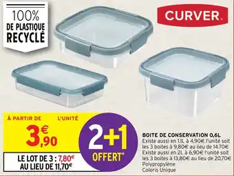 Intermarché Hyper Boite de conservation 0,6L offre