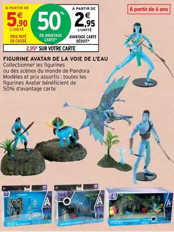 Figurine avatar de la voie de l'eau