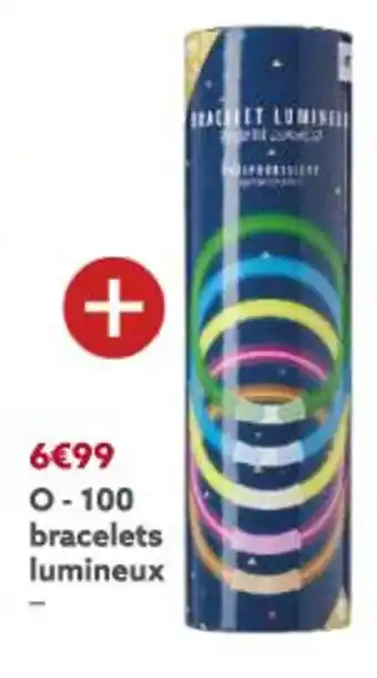 100 Bracelets Lumineux