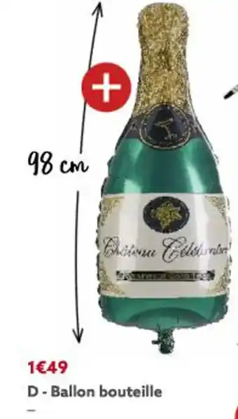 Gifi Ballon Bouteille offre