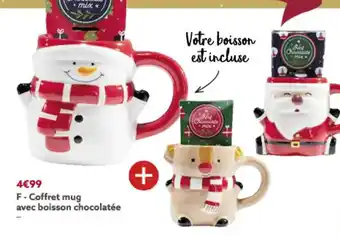 Gifi Coffret Mug Avec Boisson Chocolatée offre