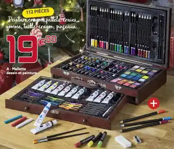 Gifi Mallette Dessin et Peinture offre