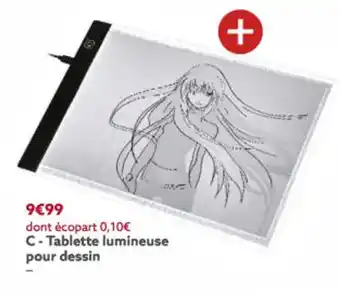 Gifi Tablette Lumineuse pour Dessin offre