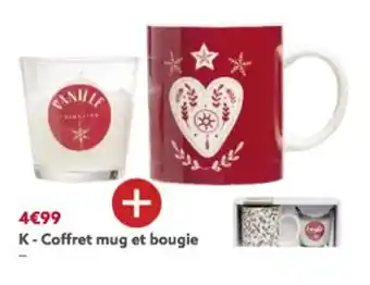 Gifi Coffret Mug et Bougie offre
