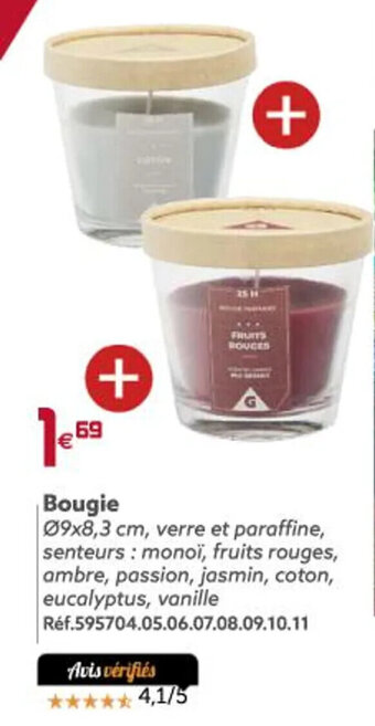 Gifi Bougie offre
