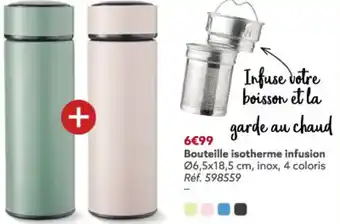 Gifi Bouteille Isotherme Infusion offre