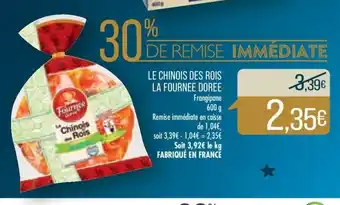 Match Le Chinois Des Rois La Fournee Doree offre