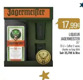 Match Liqueur Jagermeister offre