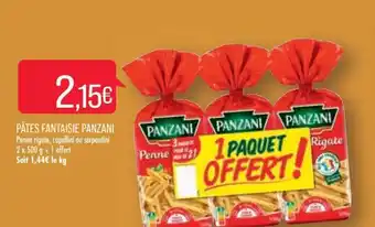 Match Pates Fantaisie Panzani offre