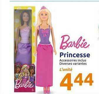 Action Princesse Barbie offre