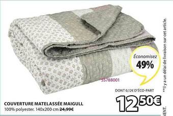 JYSK Couverture Matelassée Maigull offre