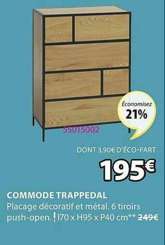 JYSK Commode Trappedal offre