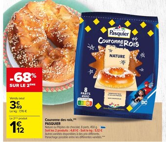 Carrefour Couronne Des rois Pasquier offre