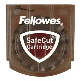 Cultura Lot de 2 lames de rechange coupe droite - safecut - fellowes offre