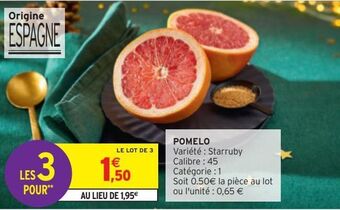Intermarché Pomelo offre
