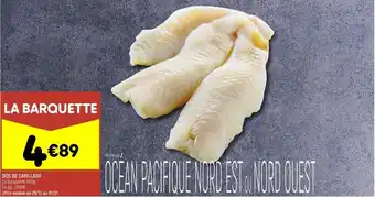 Leader Price Dos de cabillaud offre