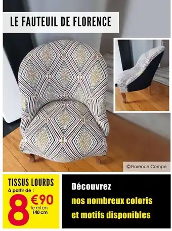 Décor Discount Tissus lourds offre