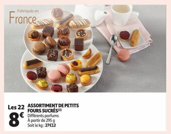 Auchan Assortiment De Petits Fours Sucres offre