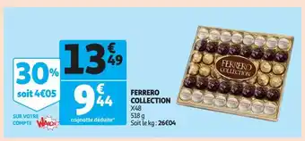 Auchan Ferrero Collection offre