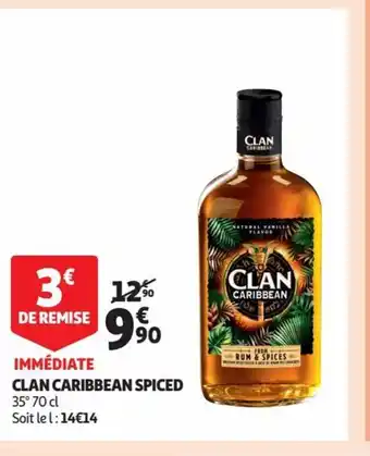 Auchan Clan Caribbean Spiced offre