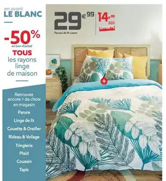 Gifi Les Rayons Linge De Maison offre