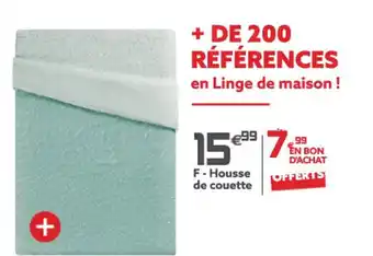 Gifi F-Housse De Couette offre