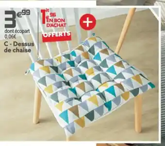 Gifi C - Dessus De Chaise offre