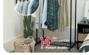 Gifi D - Portant Double offre