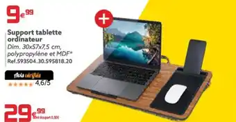 Gifi Support Tablette Ordinateur offre