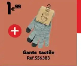Gifi Gants Tactile offre
