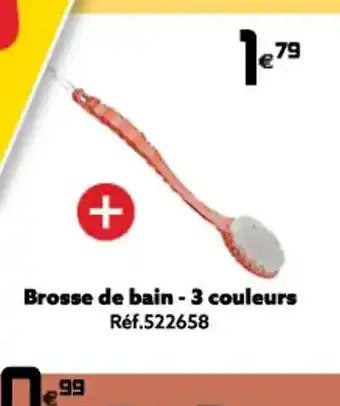 Gifi Brosse De Bain - 3 Couleurs offre