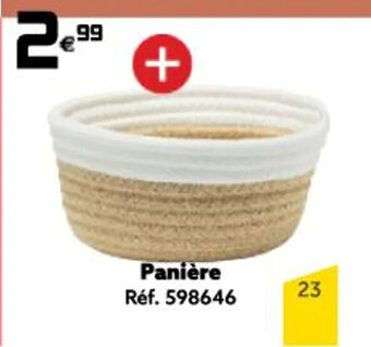 Gifi Paniere offre