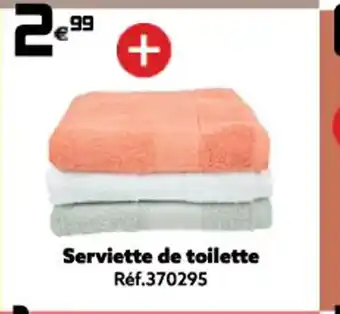 Gifi Serviette De Toilette offre