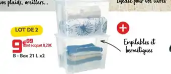 GiFi B - Box 21 L X 2 offre