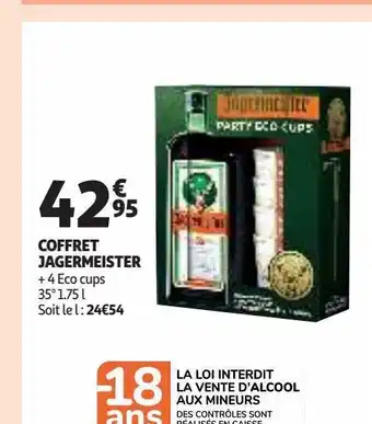 Auchan Coffret jagermeister offre
