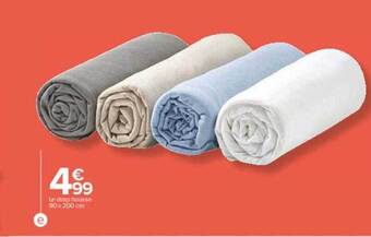 Carrefour Drap housse offre
