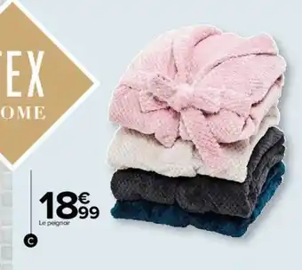 Carrefour Peignoir offre