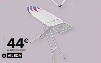 Carrefour Table à repasser vileda offre