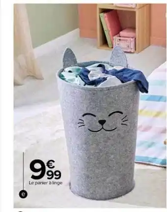 Carrefour Panier à linge offre
