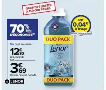 Carrefour Lenor offre