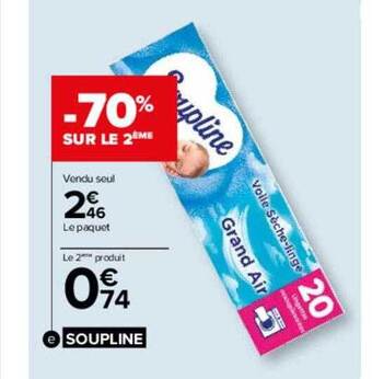 Carrefour Soupline offre