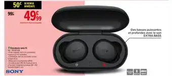 Carrefour Écouteurs sans fil sony offre