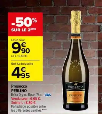 Carrefour Prosecco perlino offre