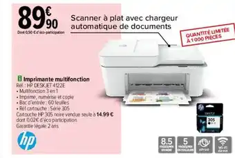 Carrefour Imprimante multifonction hp offre