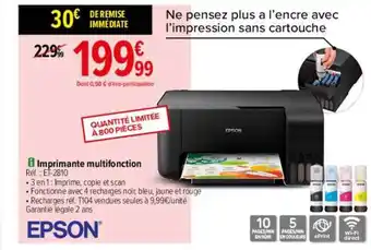 Carrefour Imprimante multifonction epson offre