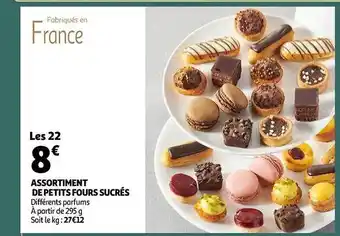 Auchan Assortiment de petits fours sucrés offre