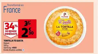Auchan Tortilla te gusta offre