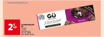 Auchan Le cœur coulant gü offre